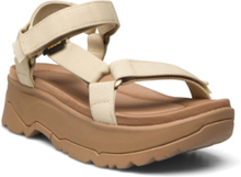Jadito Universal Shoes Summer Shoes Platform Sandals Beige Teva*Betinget Tilbud