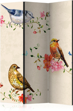 Skærmvæg - Bird Song 135 x 172 cm