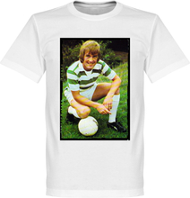 Dalglish Celtic Retro T-Shirt - Wit - L