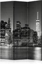 Skærmvæg - New York Nights 135 x 172 cm