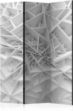 Skærmvæg - White Spider's Web 135 x 172 cm