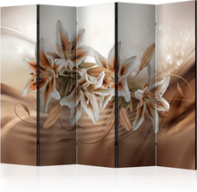 Skærmvæg - Chocolate Lilies II 225 x 172 cm