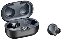 TWS Bluetooth V5.0 Touch Control Trådløse øretelefoner In-ear hovedtelefoner med LED-skærm