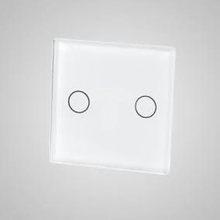 Touchme TouchMe Small glass panel, double connector, white (TM531W)