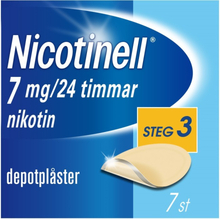 Nicotinell, depotplåster 7 mg/24 timmar 7 st