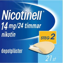 Nicotinell, depotplåster 14 mg/24 timmar 21 st