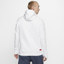FFF Men's Fleece Pullover Football Hoodie - White