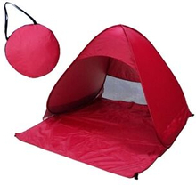 150x165x110CM Beach Tent Ultralight Folding Pop Up Automatic Open Anti-UV Fully Sun Shade