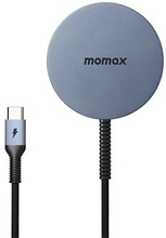 MOMAX Q.MAG2 Multiple Protection 15W magnetisk trådløs oplader Indbygget 1,2m USB-C-kabel Magnetisk