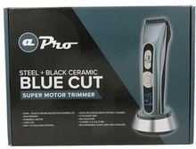 Hårtrimmer/Shaver Albi Pro Blue Cut 10W