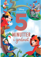 Fem minutter i godnat - Disney eventyr - Indbundet