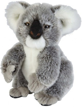 Pluche grijze koala knuffel 28 cm speelgoed