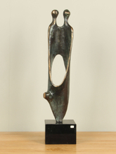 Relatie bronzen beeld, 49 cm