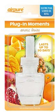 AirPure Luftfrisker Refill - 19 ml - Æteriske Olier - Exotic Fruits - Eksotiske Frugter