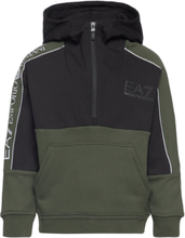 Jerseywear Sport Sweatshirts & Hoodies Hoodies Khaki Green EA7