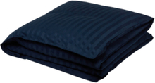 Sateen Stripes Single Duvet Home Textiles Bedtextiles Duvet Covers Marineblå GANT*Betinget Tilbud