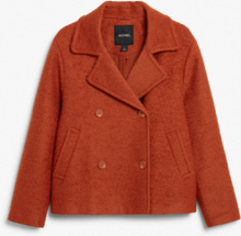 Wool blend jacket - Orange