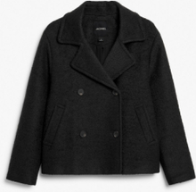 Wool blend jacket - Black