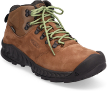Ke Nxis Explorer Mid Wp M-Bison-Golden Yell Shoes Sport Shoes Outdoor/hiking Shoes Brun KEEN*Betinget Tilbud