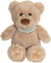 Malte, Beige, Liten Toys Soft Toys Teddy Bears Beige Teddykompaniet*Betinget Tilbud