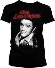 Elvis - Viva Las Vegas Girly Tee, T-Shirt