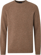 Felix D Gal Sweater Tops Knitwear Round Necks Brown Lexington Clothing