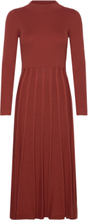 Joanne Dress Rust Dresses Knitted Dresses Brown Jumperfabriken