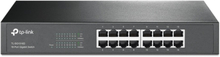 TP-Link TL-SG1016D Hallitsematon Gigabit Ethernet (10/100/1000) Musta
