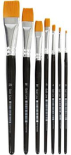 Gold Line Brushes - 7 mixed