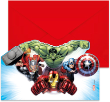 Inbjudningskort Avengers Infinity Stones