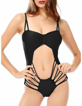 Sexy Backless Hollow Criss Cross One Piece