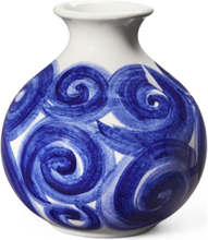 Tulle Vase H10.5 Cm Blå Home Decoration Vases Small Vases Blue Kähler
