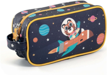 Case, Direction Space Accessories Bags Pencil Cases Multi/patterned Djeco
