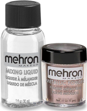 Lavender Metallic Powder with Mixing Liquid - 30ml/5gr - Mehron Metallic Pulver och Blandmedel
