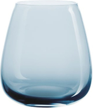 Hadeland Glassverk Siccori Vase 11cm Himmelblå