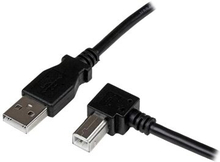 StarTech.com USBAB1MR USB-kaapeli 1 m USB 2.0 USB A USB B Musta