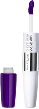 Maybelline Superstar 24 2-Step Liquid Lispstick Makeup 800 Purple Fever