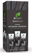 Dr Organic Activated Charcoal Face Cleansing Set 2020