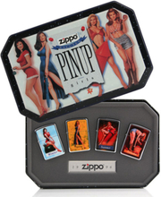 Zippo Aanstekers - Zippo Salutes Pin Up Girls - Zippo 1996 Collectible Of The Year