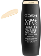 Gosh X-Ceptional Wear Foundation Long Lasting Makeup 12 Natural 35ml