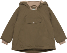 Wang Fleece Lined Winter Jacket. Grs Outerwear Jackets & Coats Winter Jackets Khaki Green Mini A Ture