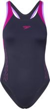 Womens Hyperboom Flyback Sport Swimsuits Purple Speedo
