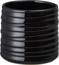 Denby - Modus Vase Medium 10,5x11 cm Svart