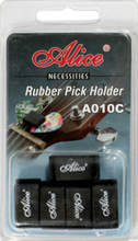 Alice A010C plekter-holder for strenger (5 stk.) sort