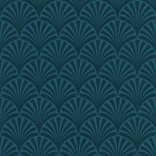 Noordwand couleurs & matières Veggtapet 20's Pattern Artdeco blå
