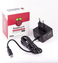 Raspberry Pi Power Supply 15.3w 5.1v/3a Eu Usb-c Black