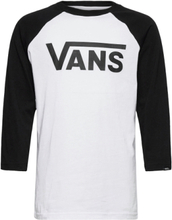 Vans Classic Raglan Boys T-shirts Long-sleeved T-shirts Hvit VANS*Betinget Tilbud