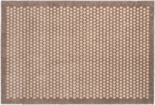 Floormat Polyamide, 130X90 Cm, Dot Design Home Textiles Rugs & Carpets Door Mats Beige Tica Copenhagen*Betinget Tilbud
