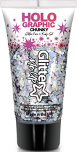 Glitter Me Up Holographic Face & Body Glitter Gel Gel Intergalact