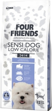 Hundfoder Four Friends Sens Low Calorie Lamb & Rice 12kg